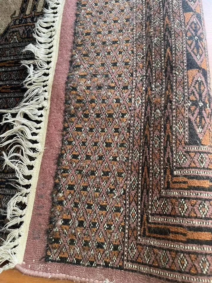 Alfombra persa 200x150 lana teñida — 3