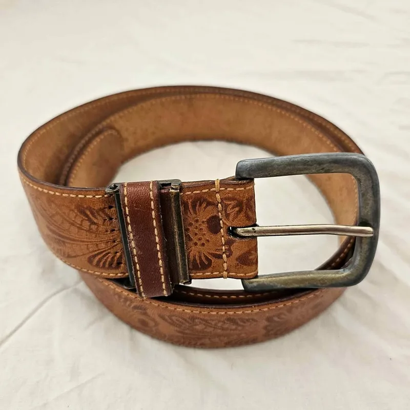 Cinturón cuero Hermès H hombre 95cm — 1