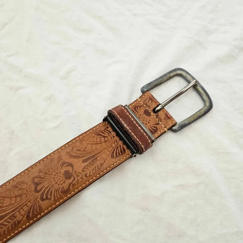 Cinturón cuero Hermès H hombre 95cm — 2