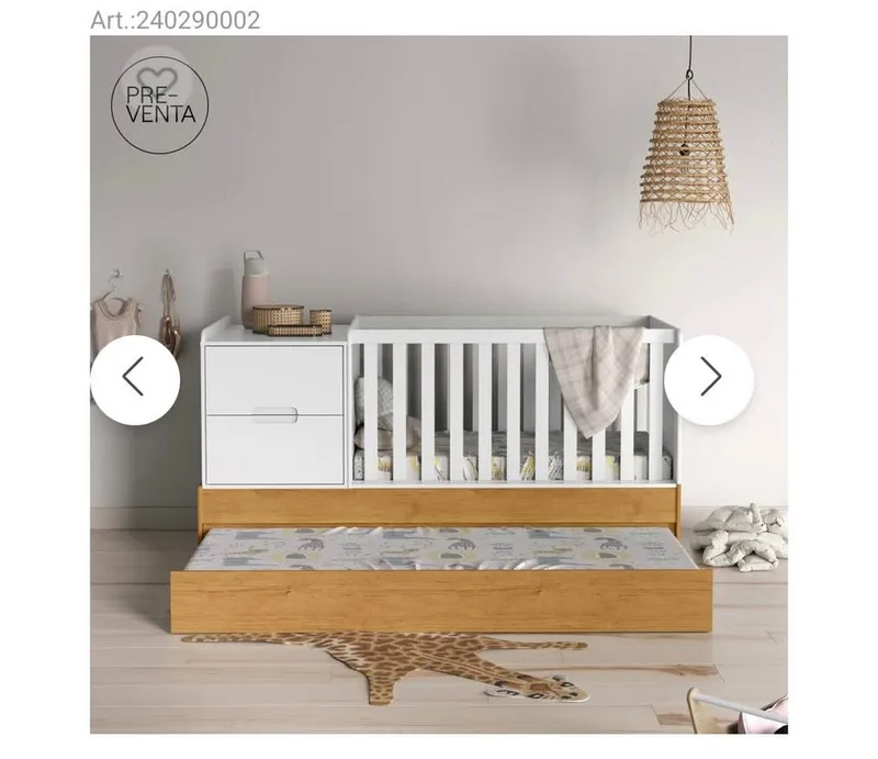 Cuna convertible a cama 0-5 años — 3