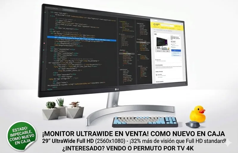 Monitor LG UltraWide 34" WQHD 34WN80C