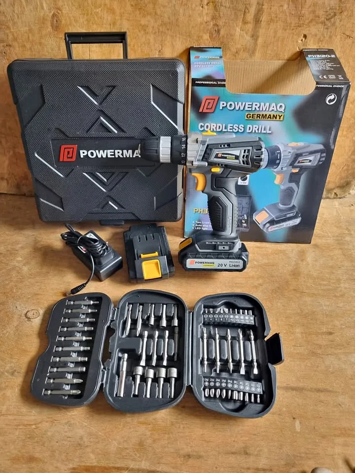 Taladro DeWalt 20V Max kit 2 baterías — 1