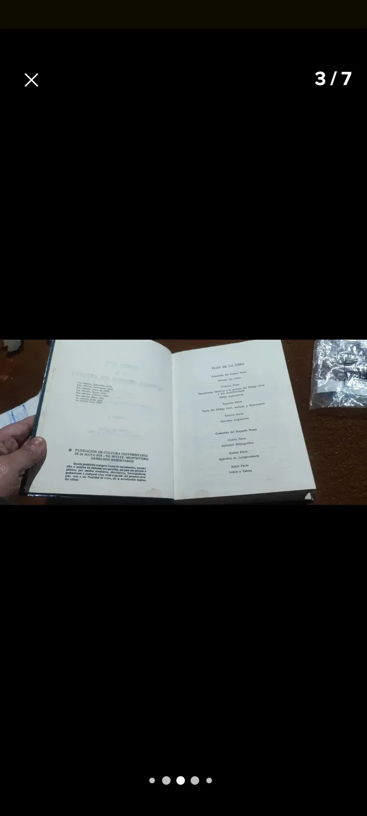 Libro Código Civil del Uruguay  — 5
